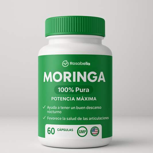 Rosabella Moringa Capsulas 60U: Cuidá tu salud, de forma simple y natural.